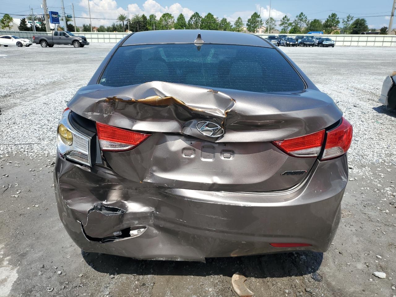 2013 Hyundai Elantra Gls VIN: 5NPDH4AE3DH452464 Lot: 64835645