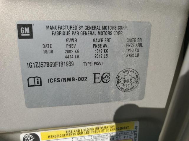 2009 CHEVROLET MALIBU 2LT  