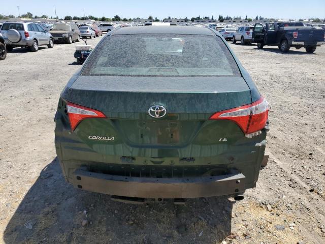  TOYOTA COROLLA 2015 Green