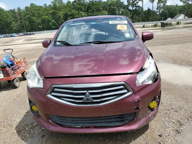 Sedans MITSUBISHI MIRAGE 2017 Czerwony