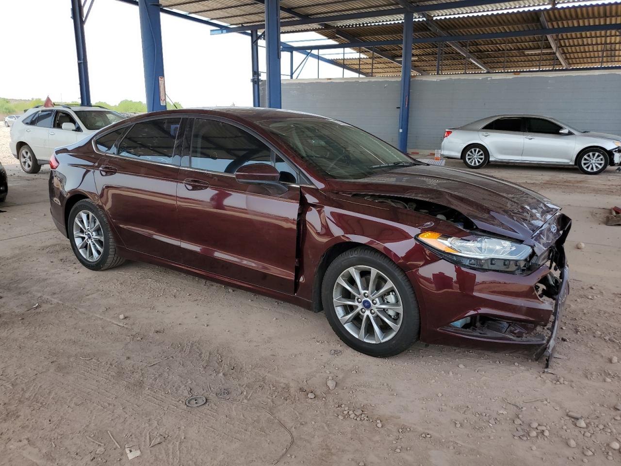 2017 Ford Fusion Se VIN: 3FA6P0H75HR142062 Lot: 63306325