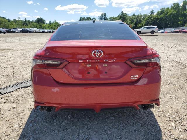  TOYOTA CAMRY 2022 Red