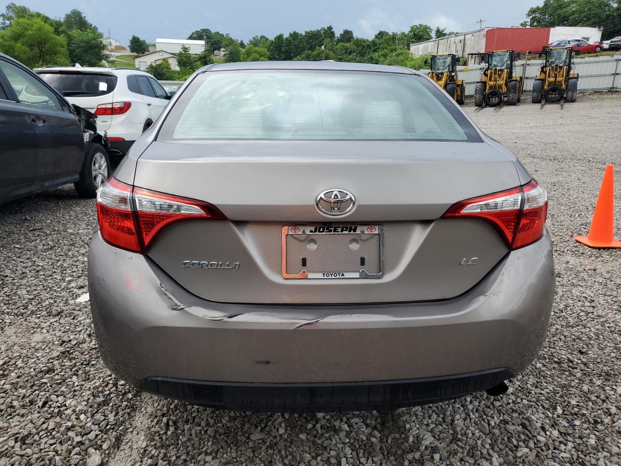 2016 Toyota Corolla L VIN: 2T1BURHE9GC486535 Lot: 64174625