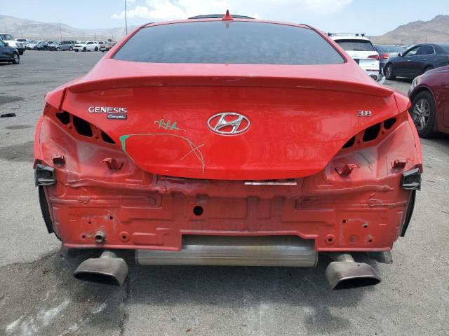 Coupet HYUNDAI GENESIS 2015 Czerwony