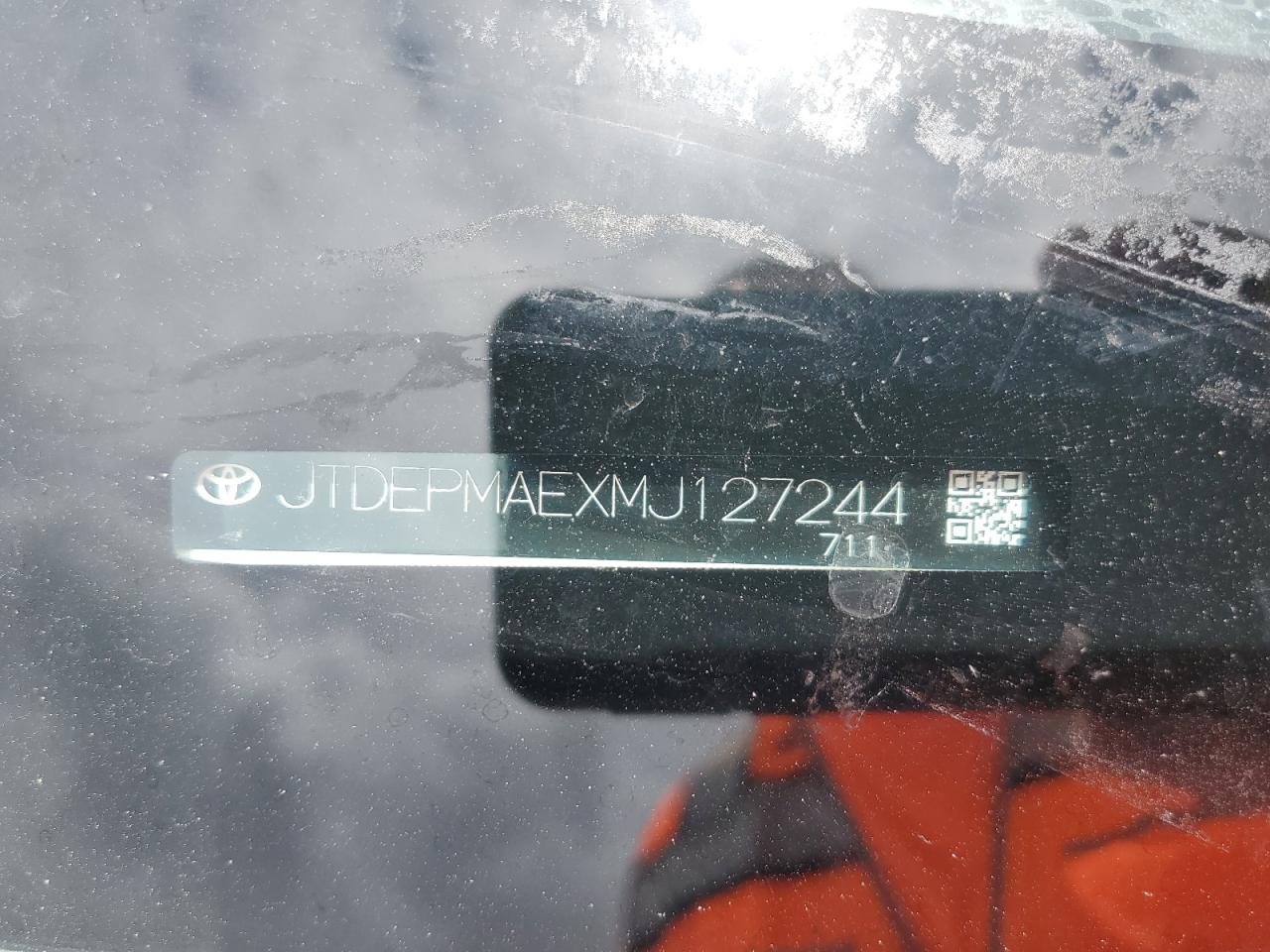 JTDEPMAEXMJ127244 TOYOTA COROLLA 2021