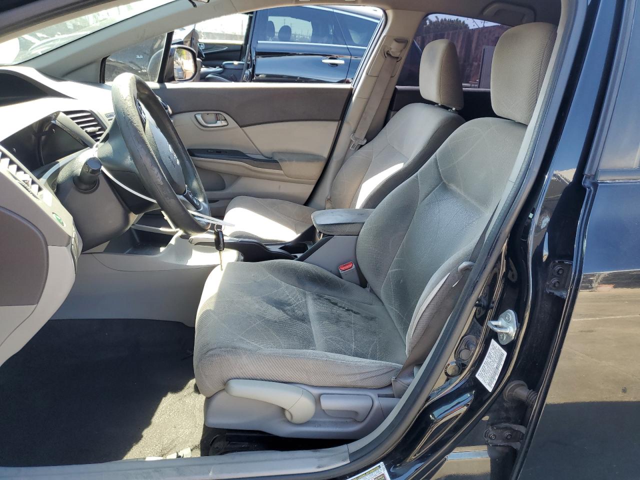 2012 Honda Civic Lx VIN: 19XFB2F5XCE324460 Lot: 64415865