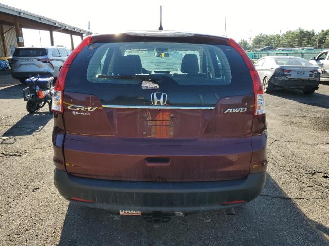 Parquets HONDA CRV 2013 Czerwony