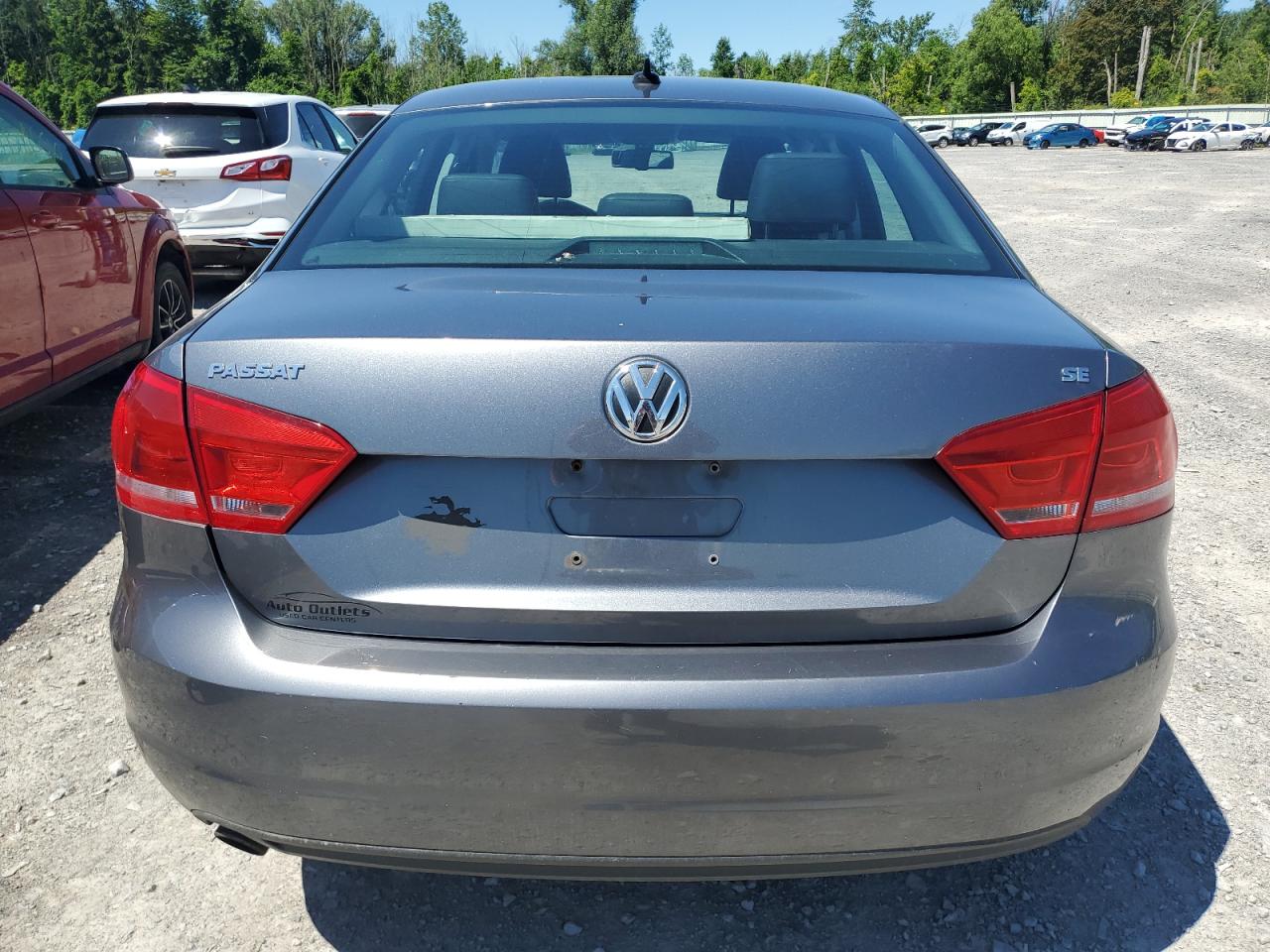 2013 Volkswagen Passat Se VIN: 1VWBP7A38DC122676 Lot: 65346875