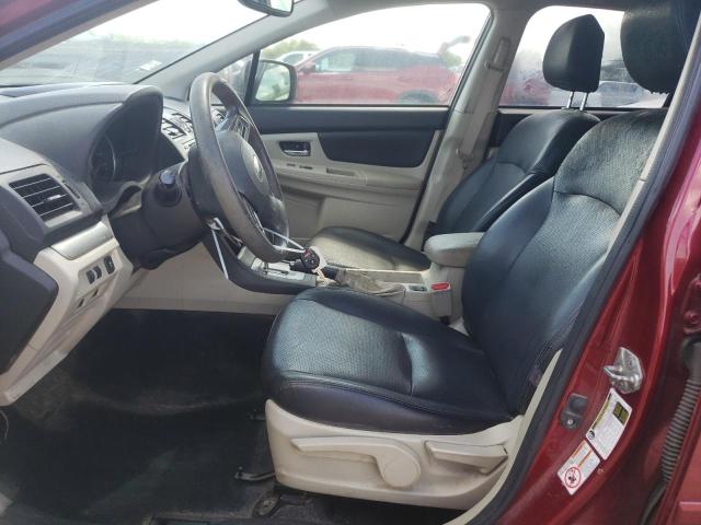  SUBARU XV 2014 Czerwony