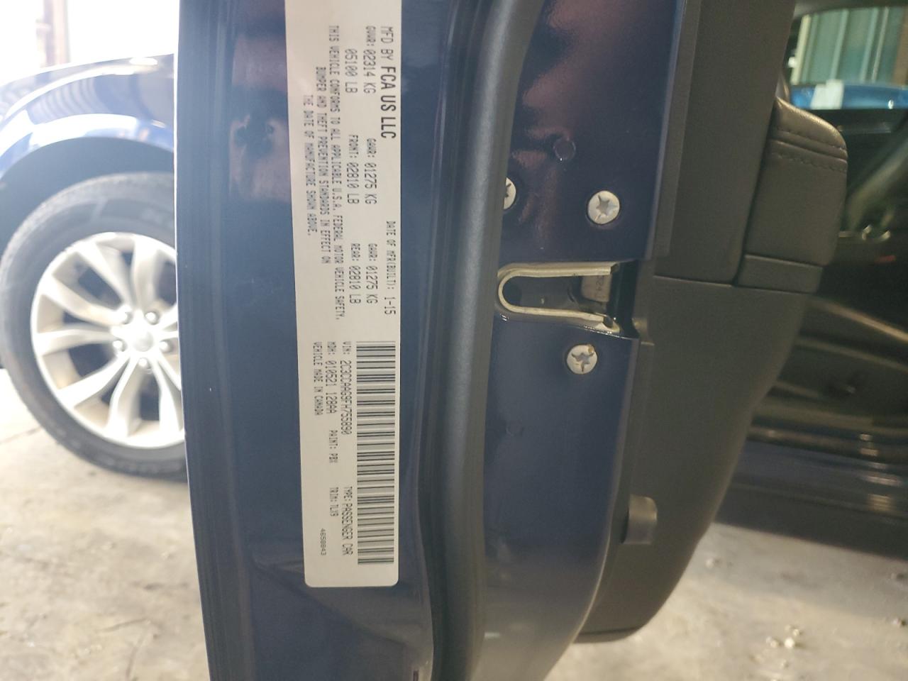 2015 Chrysler 300 Limited VIN: 2C3CCAAG9FH755890 Lot: 65369355