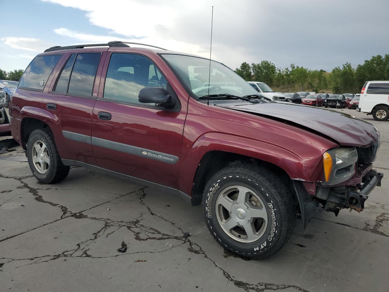 1gndt13s042376405 1GNDT13S042376405 2004 Chevrolet Trailblazer Ls