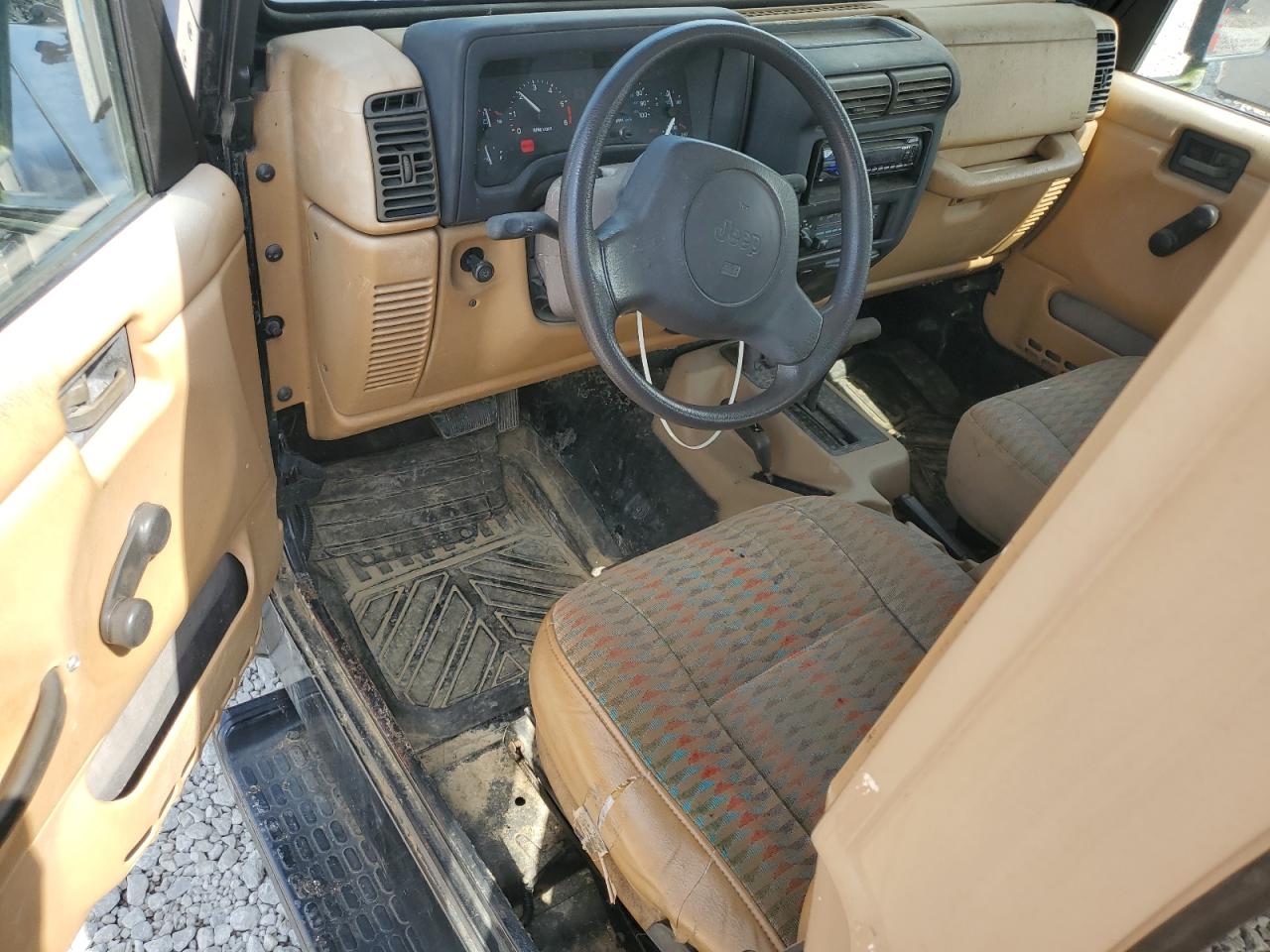 1997 Jeep Wrangler / Tj Se VIN: 1J4FY29P9VP498464 Lot: 63627205