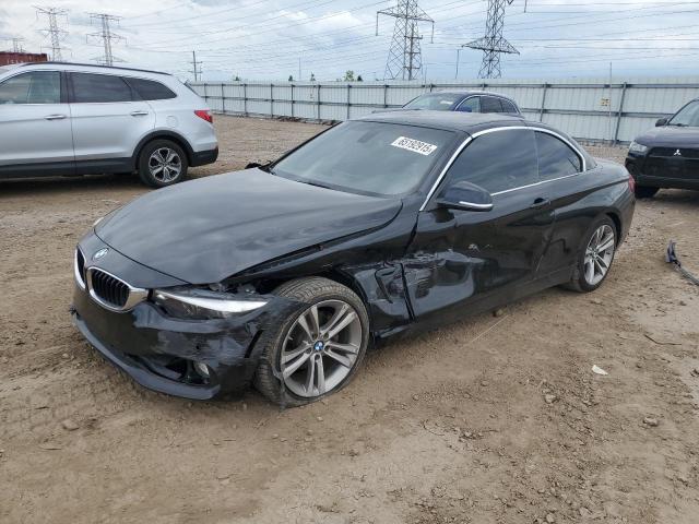  BMW 4 SERIES 2018 Черный