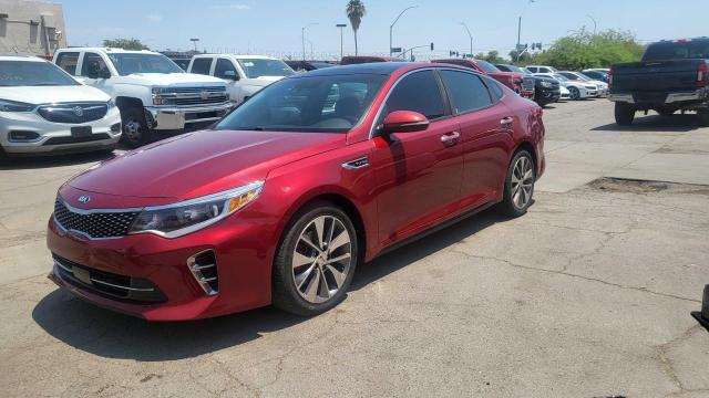 Sedans KIA OPTIMA 2016 Czerwony