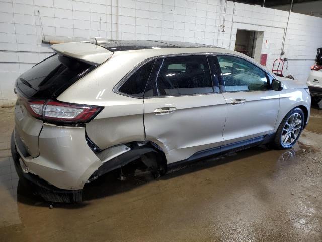  FORD EDGE 2017 Gold