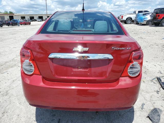  CHEVROLET SONIC 2012 Czerwony