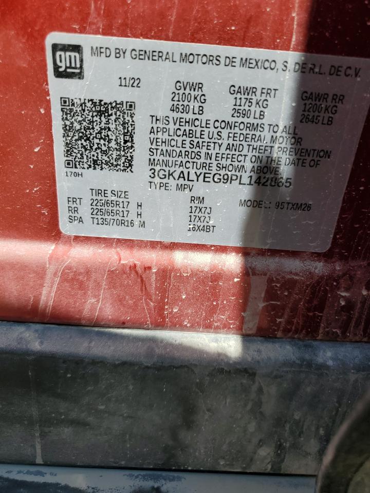 2023 GMC Terrain At4 VIN: 3GKALYEG9PL142865 Lot: 63010015