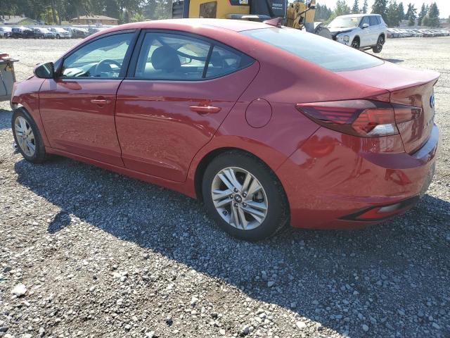  HYUNDAI ELANTRA 2020 Czerwony