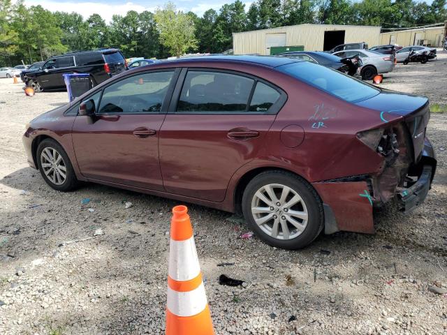  HONDA CIVIC 2012 Red