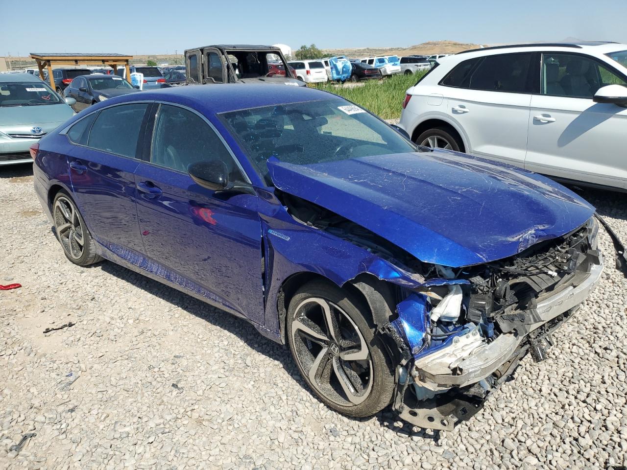 2022 Honda Accord Hybrid Sport VIN: 1HGCV3F22NA038504 Lot: 64498945