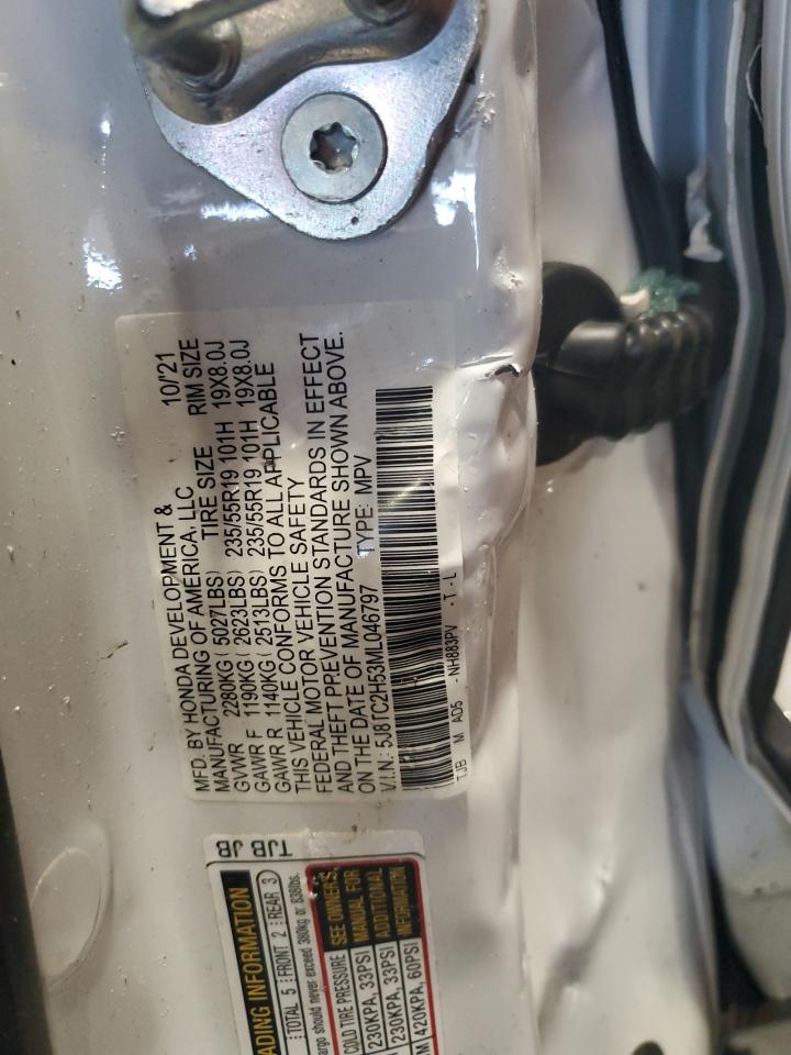 5j8tc2h53ml046797 5J8TC2H53ML046797 2021 Acura Rdx Technology