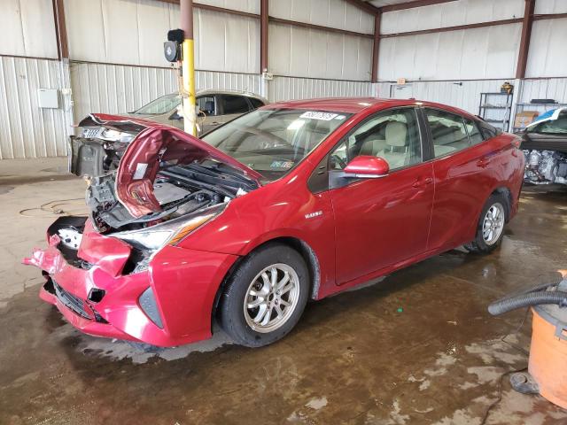  TOYOTA PRIUS 2016 Czerwony