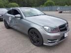 2012 MERCEDES-BENZ C CLASS C350 BLUEEFFICIENCY AMG SPORT PLUS 2DR AUTO for sale at Copart WHITBURN