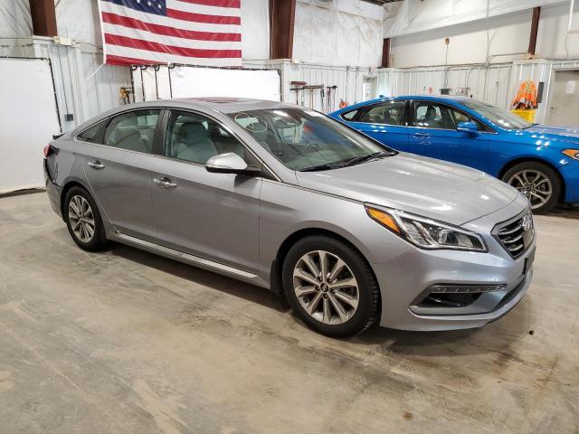 Sedans HYUNDAI SONATA 2017 Srebrny