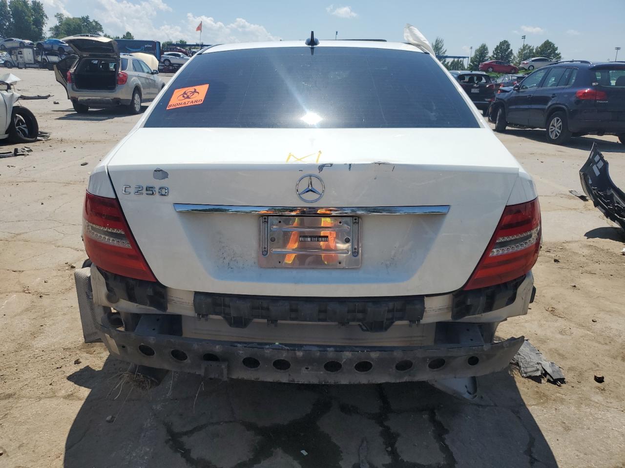 2014 Mercedes-Benz C 250 VIN: WDDGF4HB9EG255695 Lot: 64775925