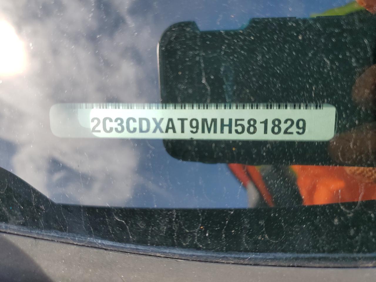 2021 Dodge Charger Police VIN: 2C3CDXAT9MH581829 Lot: 63190925