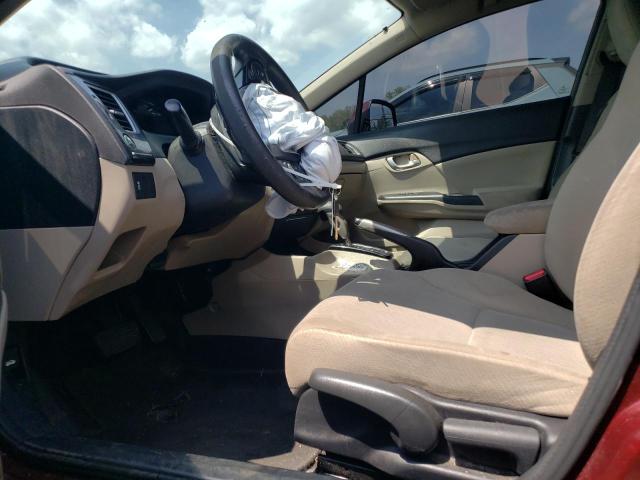  HONDA CIVIC 2013 Burgundy