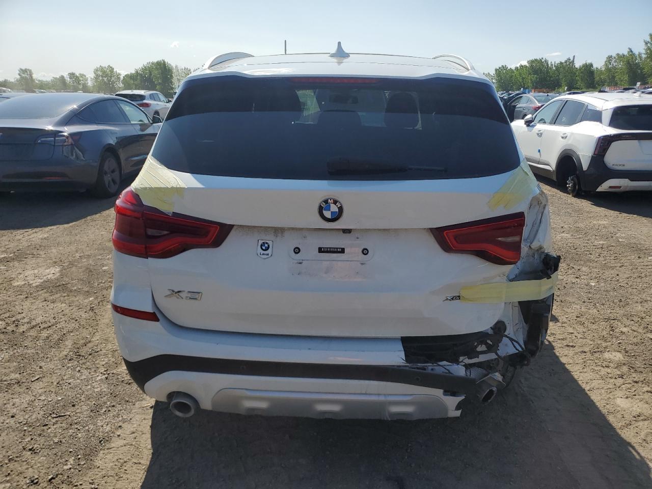 2019 BMW X3 xDrive30I VIN: 5UXTR9C56KLE15986 Lot: 62844055