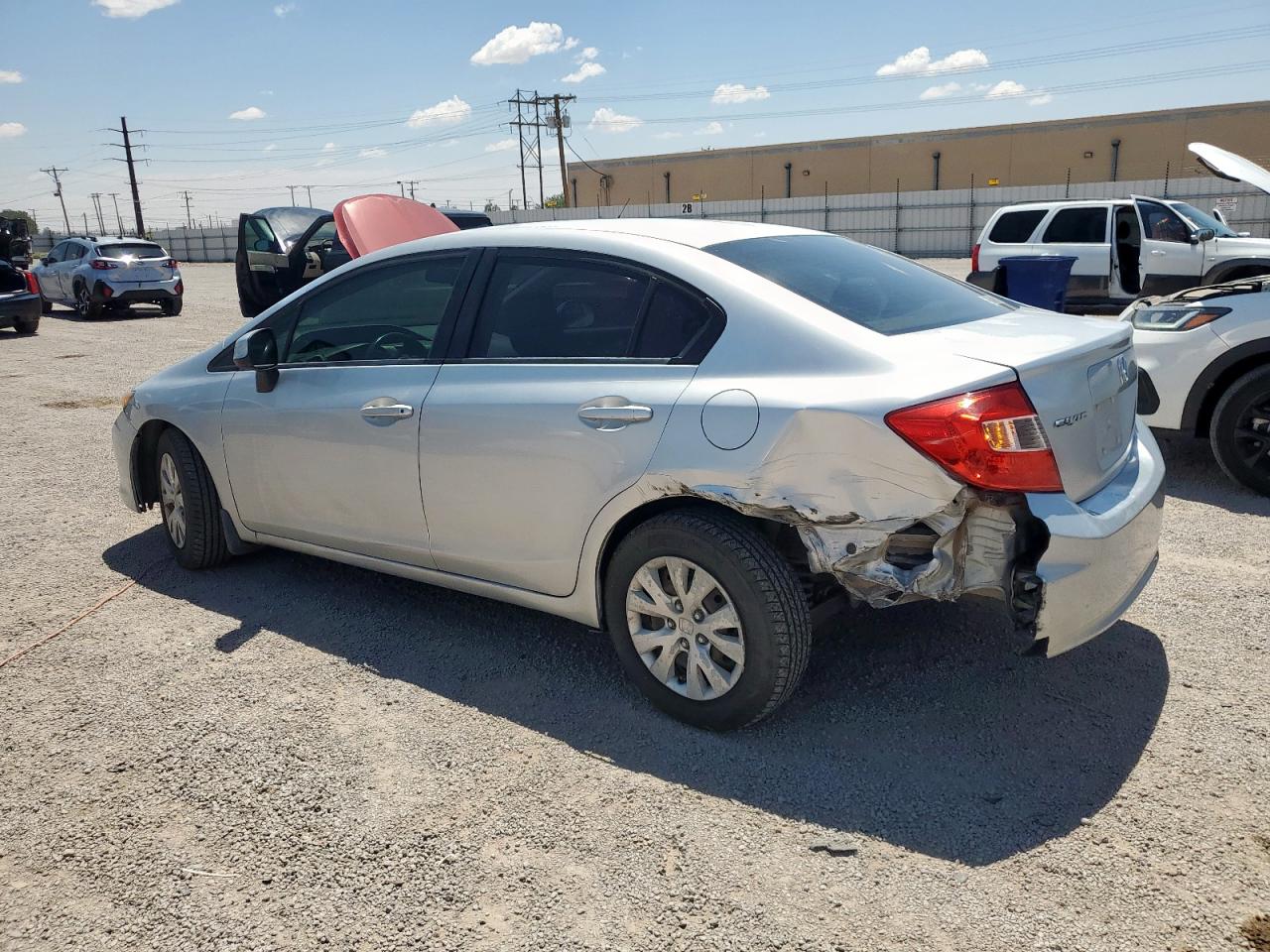 2012 Honda Civic Lx VIN: 2HGFB2F54CH560933 Lot: 64967925