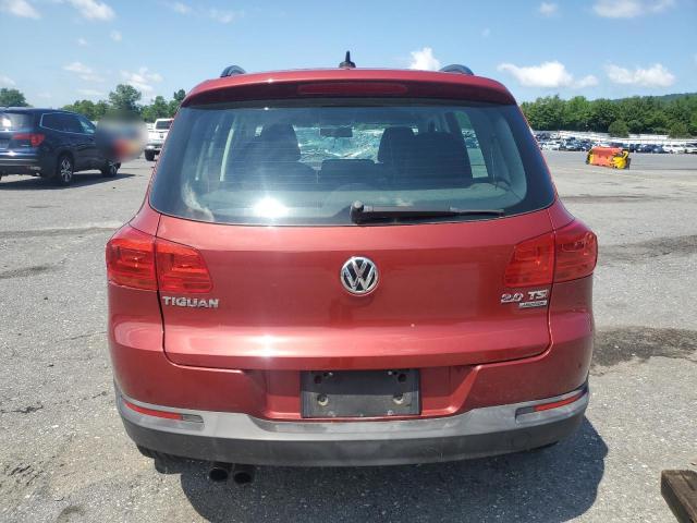  VOLKSWAGEN TIGUAN 2015 Bordowy