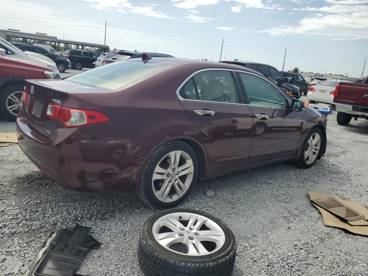 2010 Acura Tsx brown null gas JH4CU4F68AC002517 photo #4