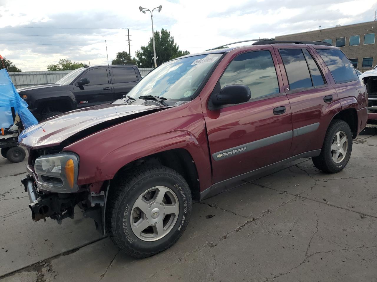 1gndt13s042376405 1GNDT13S042376405 2004 Chevrolet Trailblazer Ls