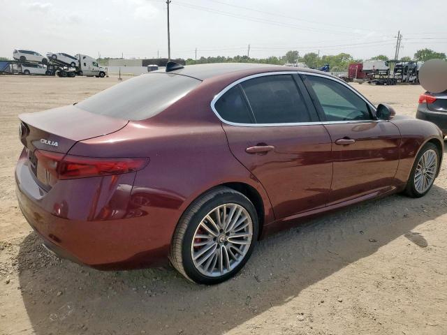  ALFA ROMEO GIULIA 2017 Czerwony