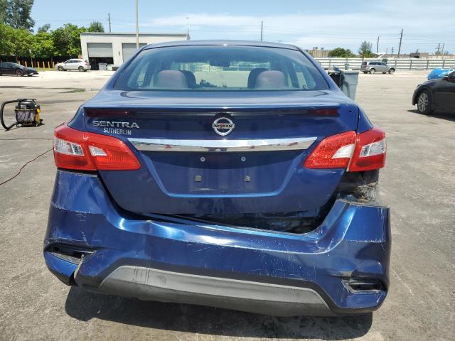  NISSAN SENTRA 2017 Blue