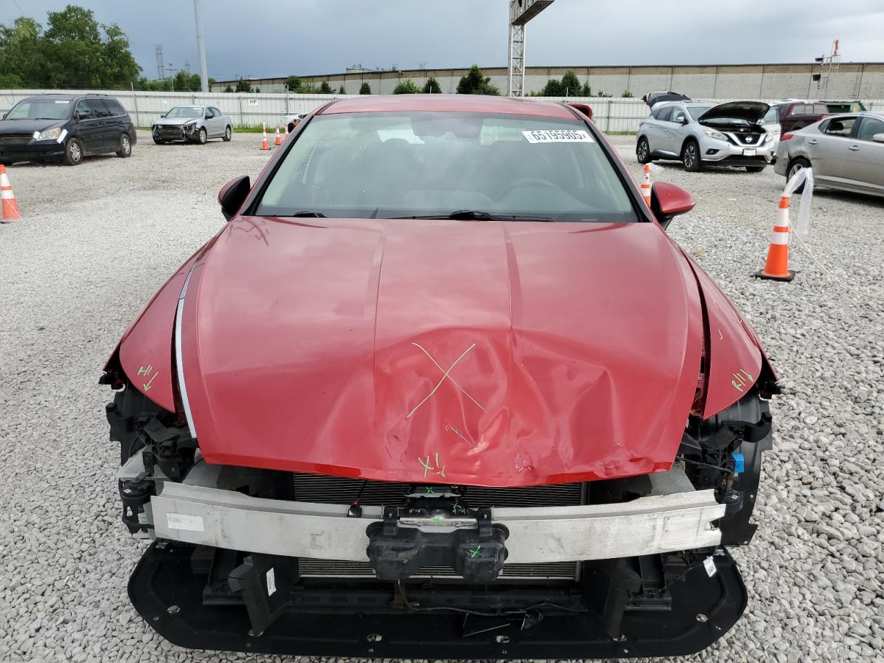 2021 Hyundai Sonata Sel VIN: 5NPEL4JA1MH117199 Lot: 65195905