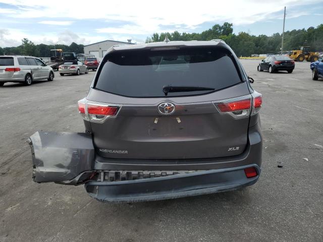  TOYOTA HIGHLANDER 2016 Серый