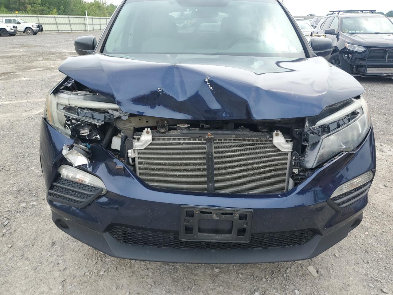 2016 Honda Pilot Lx VIN: 5FNYF6H19GB078256 Lot: 64649425