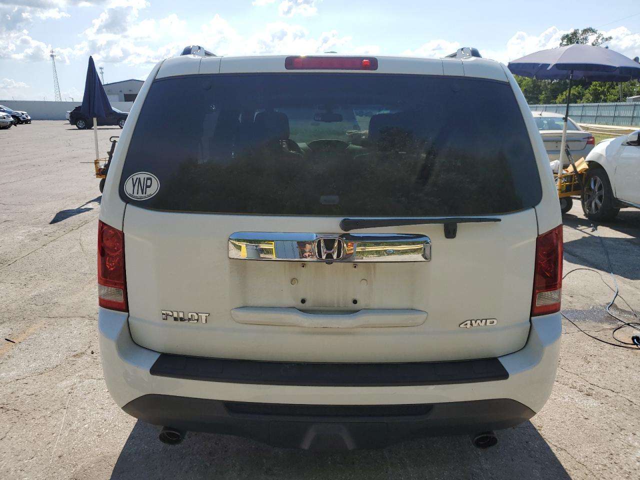 2014 Honda Pilot Exln VIN: 5FNYF4H75EB027522 Lot: 66383885