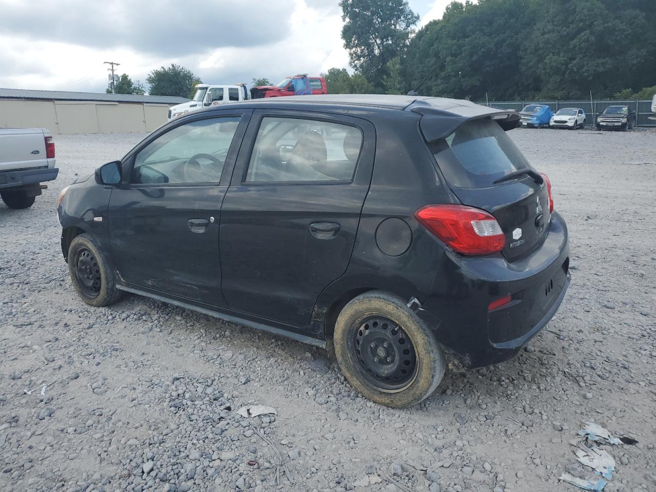 2017 Mitsubishi Mirage Es black null gas ML32A3HJ7HH007483 photo #3