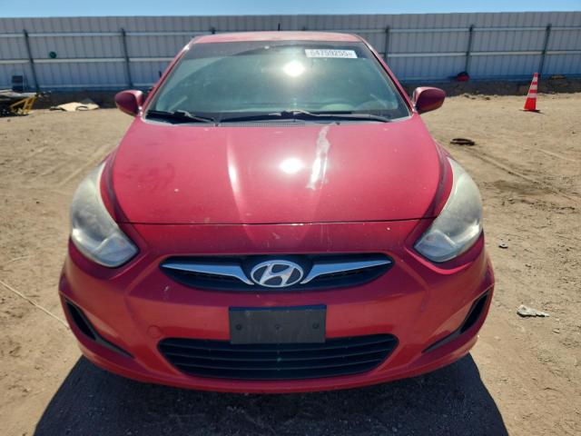  HYUNDAI ACCENT 2013 Красный