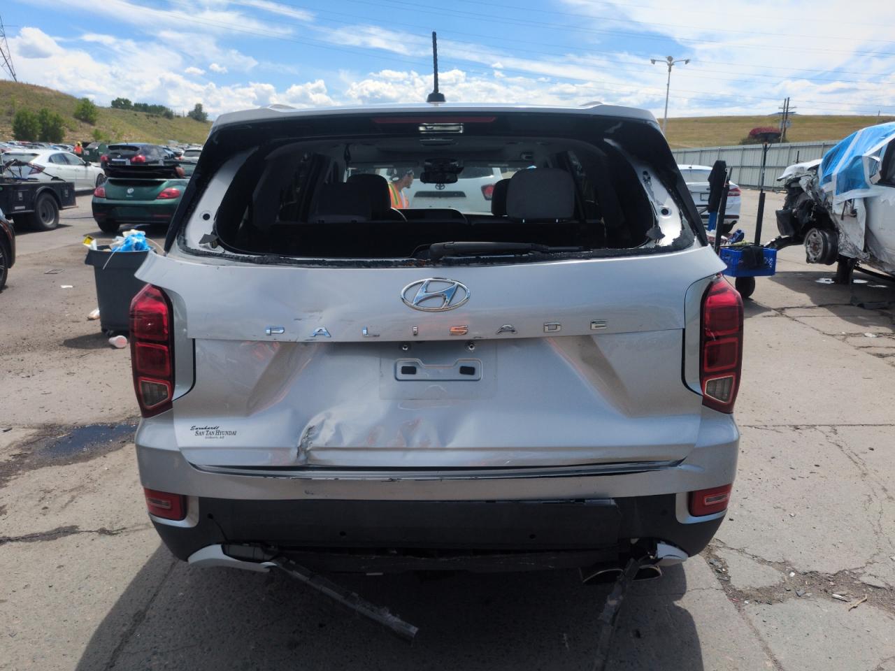 2022 Hyundai Palisade Sel VIN: KM8R24HEXNU355021 Lot: 63454435