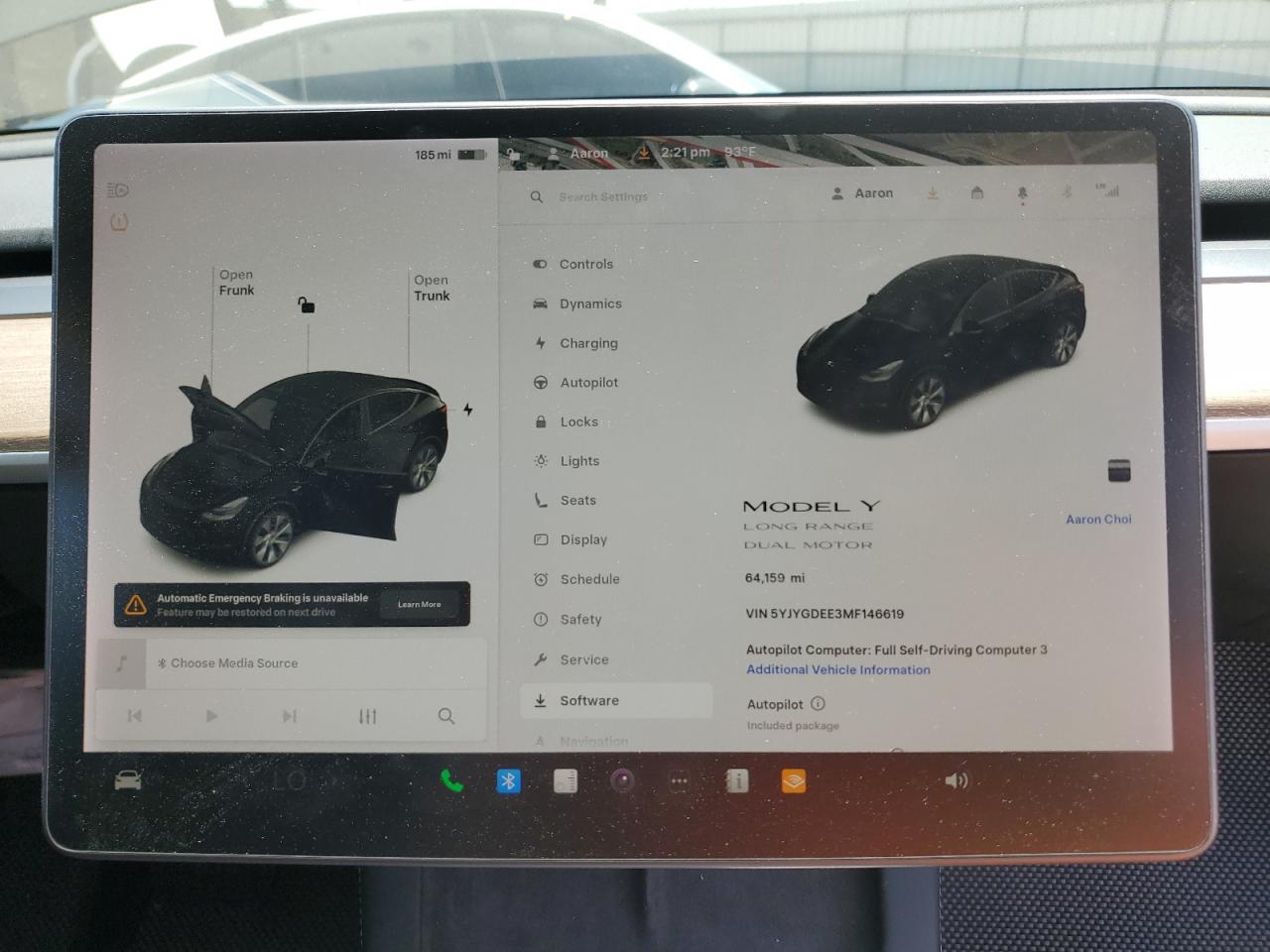 2021 Tesla Model Y VIN: 5YJYGDEE3MF146619 Lot: 60649735