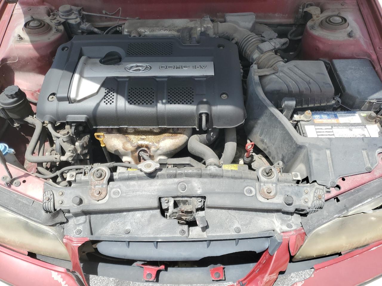 2004 Hyundai Elantra Gls VIN: KMHDN56DX4U121512 Lot: 65407965