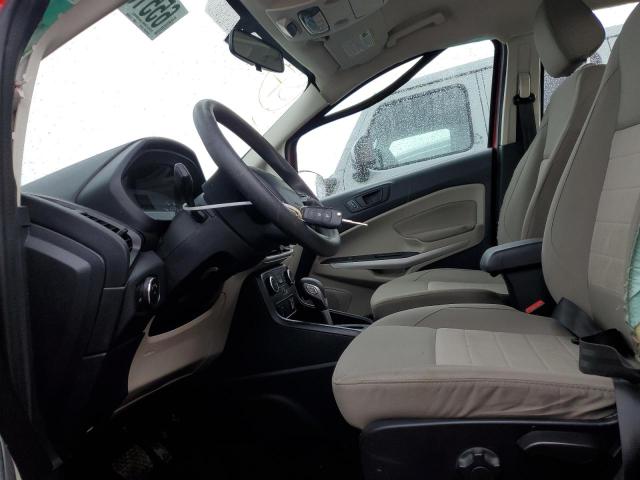  FORD ECOSPORT 2022 Red