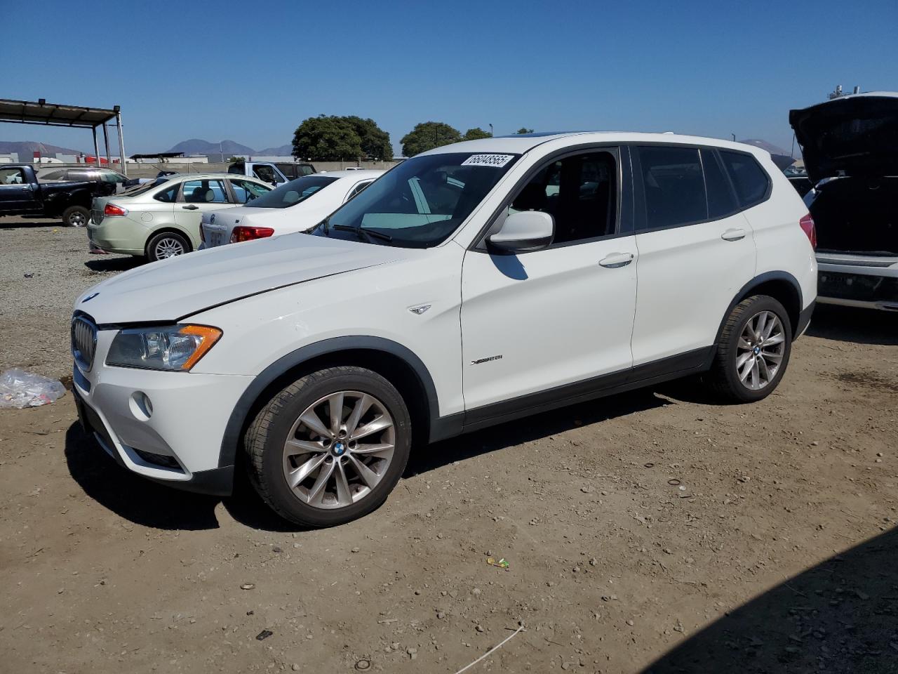 2014 BMW X3 xDrive28I VIN: 5UXWX9C50E0D41876 Lot: 66048565