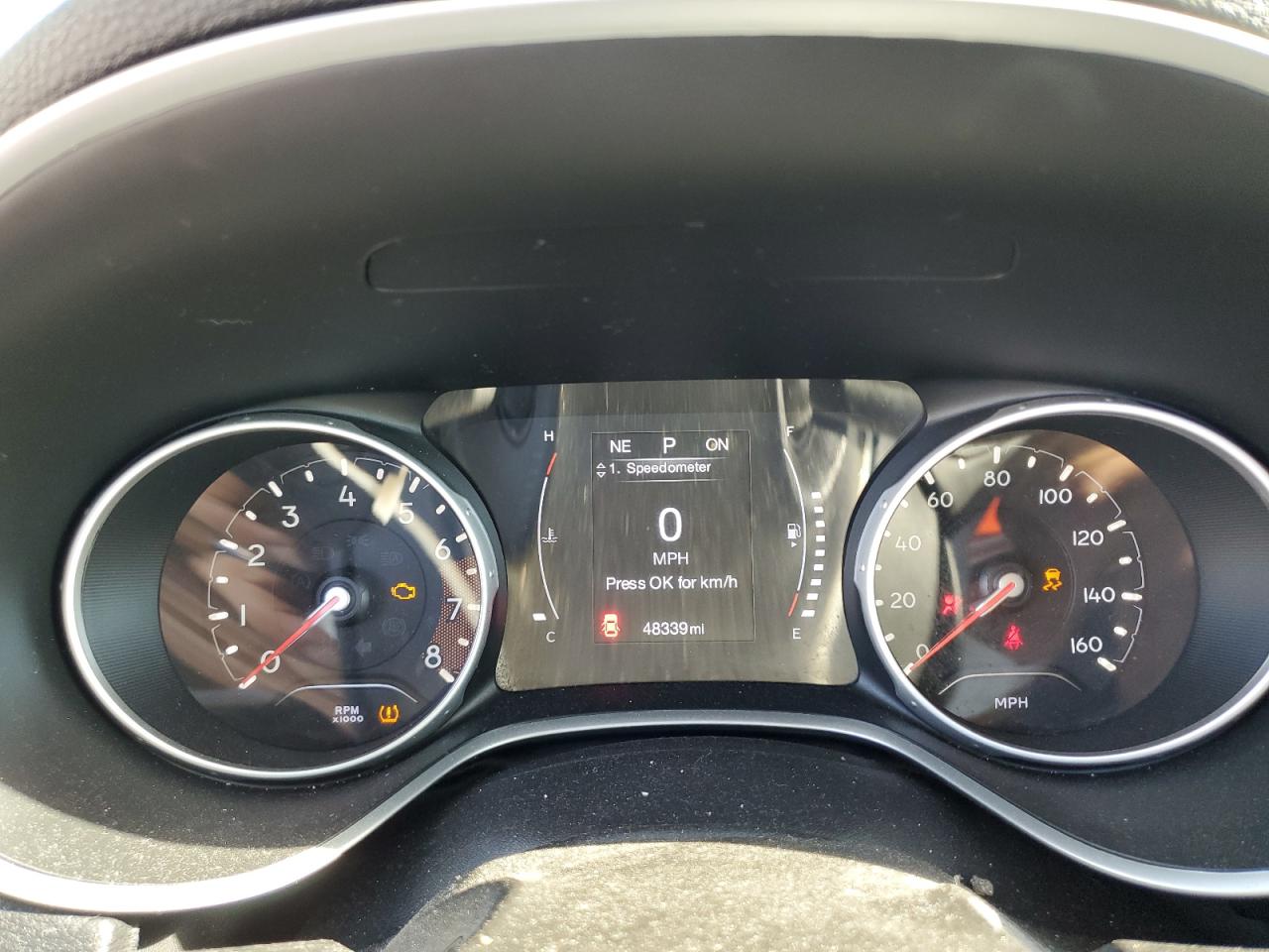 2019 Jeep Compass Latitude VIN: 3C4NJDBB2KT801138 Lot: 65320085